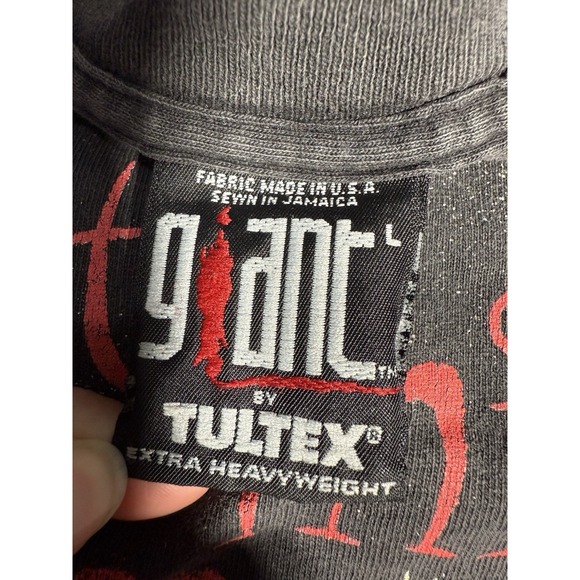 Vintage 1995 Red Hot Chili Peppers One Hot Minute Band T Shirt Large RARE Giant - Picture 3 of 14